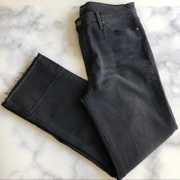 Black Orchid Denim - Black Orchid Bardot Straight Fray Jean Bad to Bone